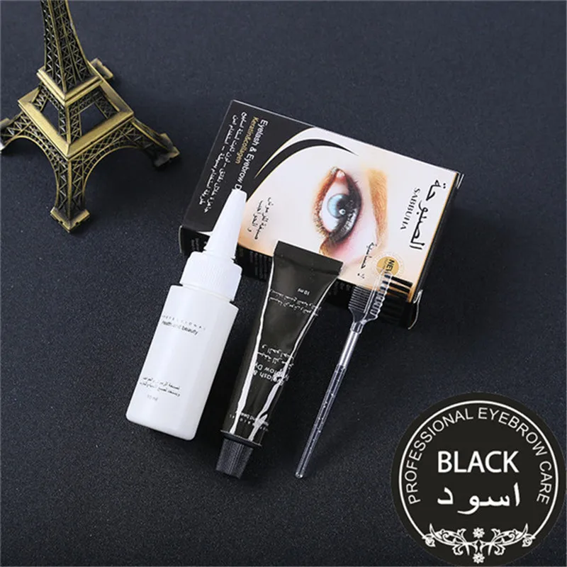 Diy Eyelash Tint Henna Professional Eyebrow Henna Tint Dye Brown 15ml