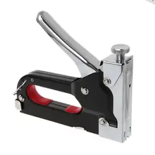 3 способа ручной сверхмощный степлер штапельного пистолета гвоздильщик с скобами гвозди набор для обивки древесины Обрамление двери мебель