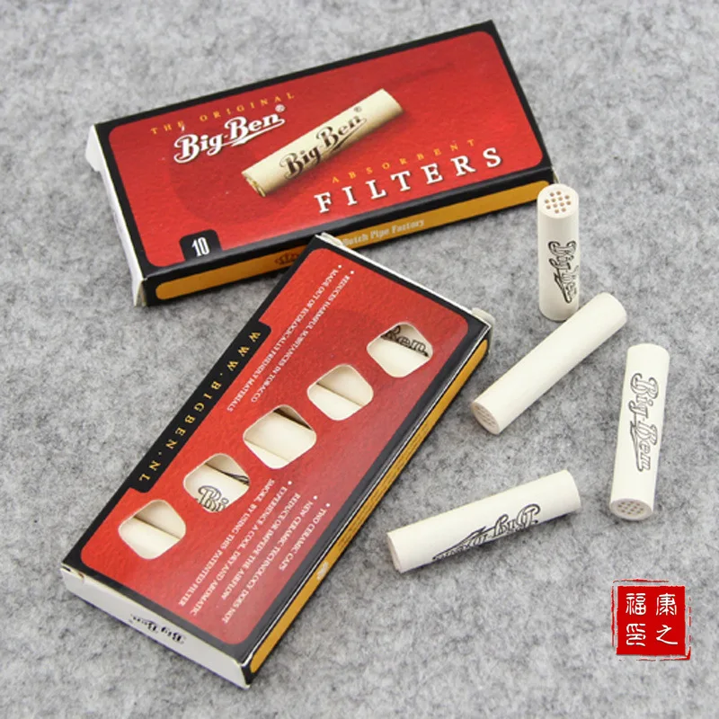 30 pcs Tobacco pipe 9MM filter, activated carbon smoke pipe filter