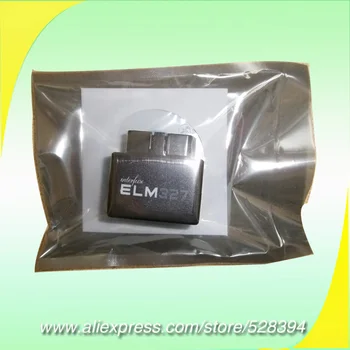 Goede Super MINI ELM327 Bluetooth OBD2 V2.1 Zwarte Smart Car Diagnostic Interface ELM 327 Draadloze Scanner 10 stks Beste Verzending vergoeding