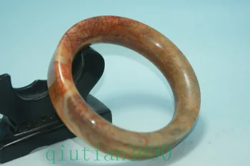 

Collectibles China Old Jades Bangle Men's Bracelet 71mm Inner Diameter