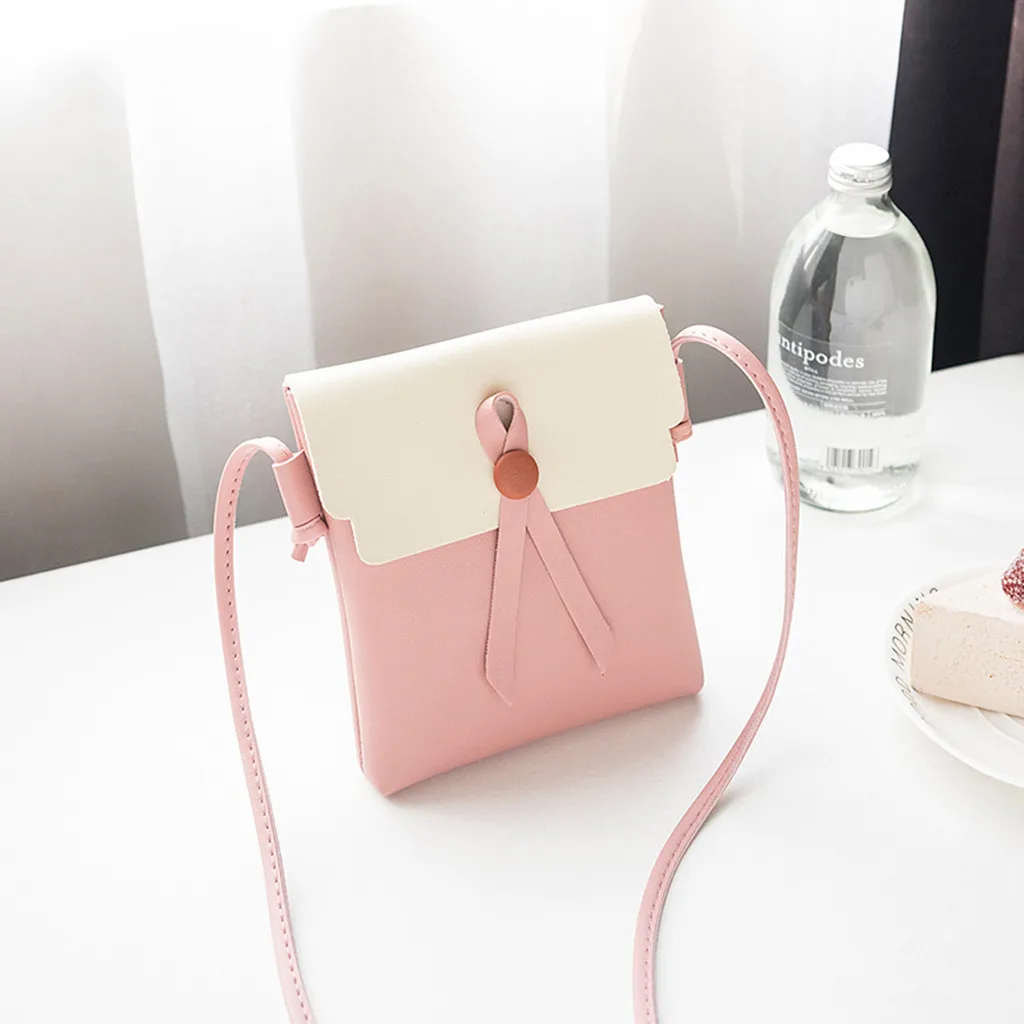 

2019 the new Messenger Bag Women's Simple All-purpose Small Square Bag Single Shoulder Messenger Bags