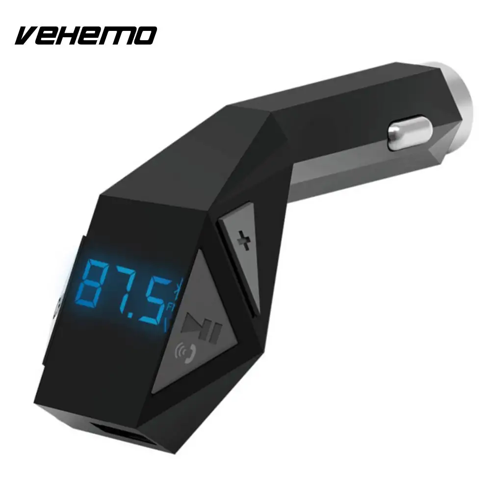 

Wireless Transmitter Bluetooth Bluetooth Car Kit MP3 Smart Bluetooth Car Hands-Free Car Charger Handsfree DC 5V 2.1A