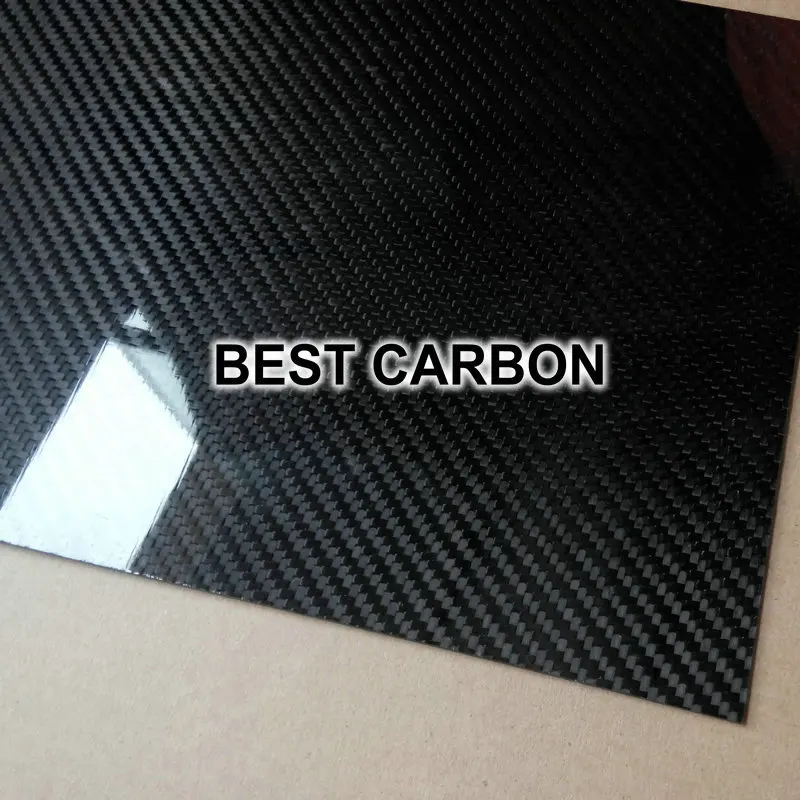 ECONOMY Real Carbon Fibre Sheet A5 148x210x2mm 