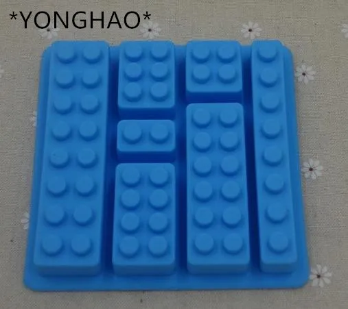 Инструмент для торта Yonghao Lego силиконовая форма кубиков льда конфета Желе торт