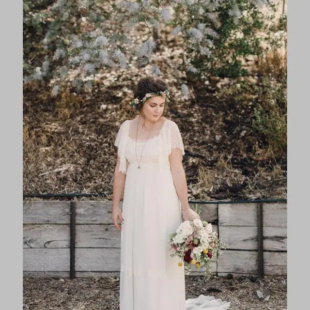 Romantic Bohemian Wedding Dresses