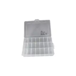 Пластиковый ящик для инструментов прозрачный ящик для инструментов электронные детали, болты коробка для хранения пластиковый для