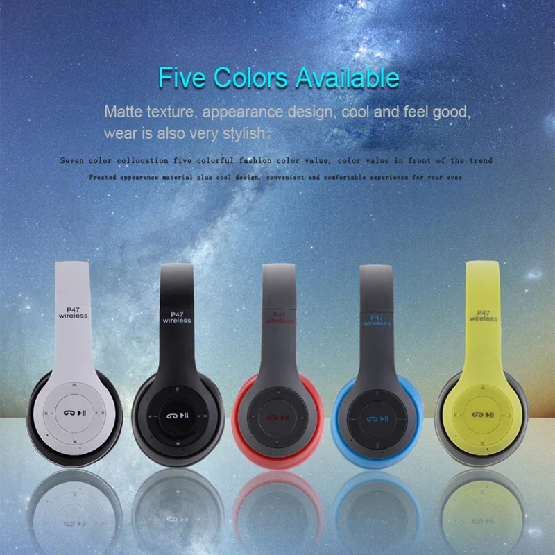 bilder für P47 bluetooth 4,1 kopfhörer drahtlose stirnband kopfhörer freisprecheinrichtung musik headset mit mf/tf für apple samsung htc lg mobile telefon bilder für P47 bluetooth 4,1 kopfhörer drahtlose stirnband kopfhörer freisprecheinrichtung musik headset mit mf/tf für apple samsung htc lg mobile telefon