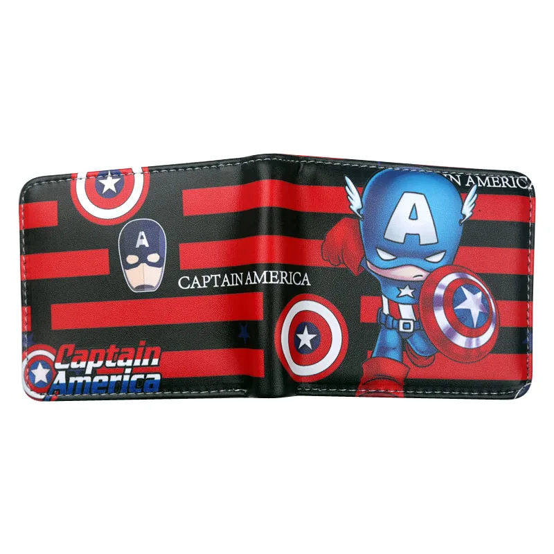 Новое поступление кошелек marvel Мстители Бесконечная война Капитан Америка/Халк/s.h.i.e.l/Железный человек/Черная пантера кошелек держатель для карт - Цвет: A-11
