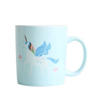 

Nordic blue unicorn mug bone china coffee cup
