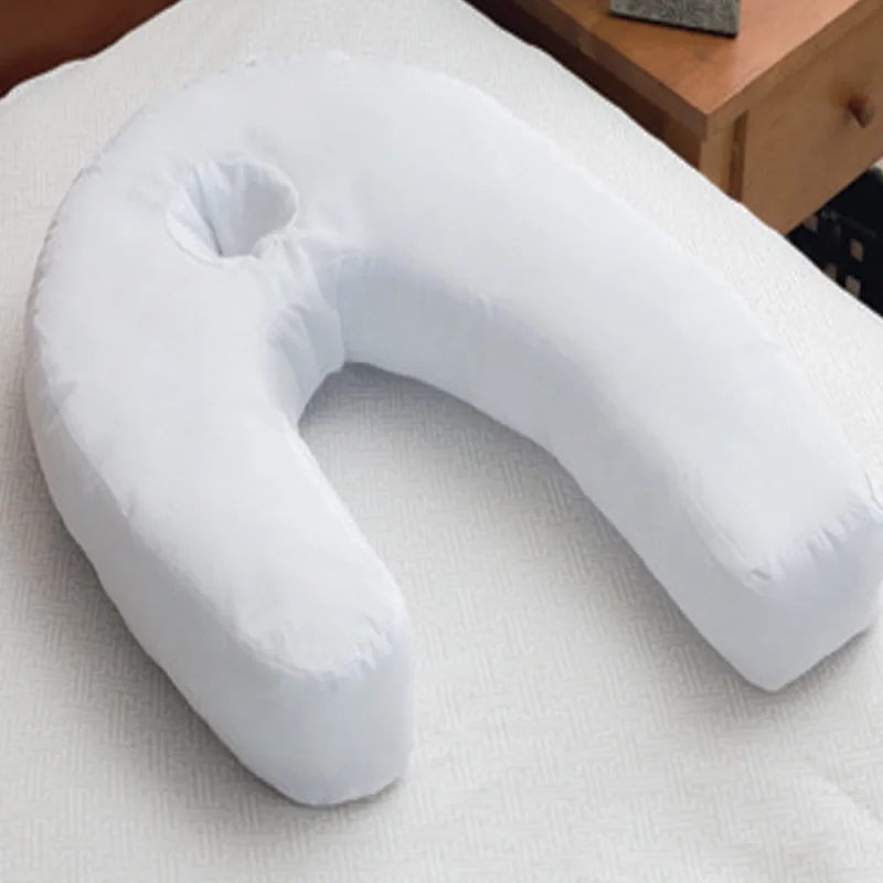 Cotton pillow side bed pillow neck and back pillow to keep collar