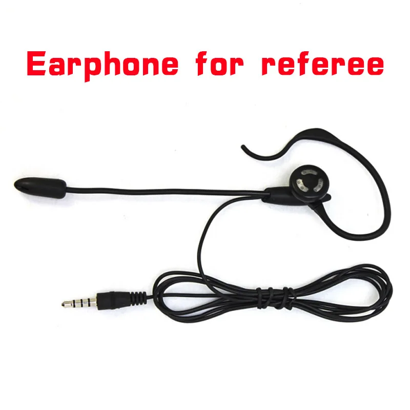 Vnetphone Football Soccer Referee Headset Monaural Headset Earhook Earphone for V6 V4 V5 Intercom Football Referee Arbitration Vnetphone Football Soccer Referee Headset Monaural Headset Earhook Earphone for V6 V4 V5 Intercom Football Referee Arbitration
