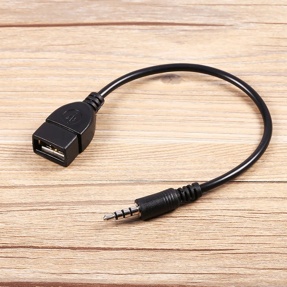 2018 Прямая поставка USB разъем на 3 5 мм подключение к U дискам автомобильный CD