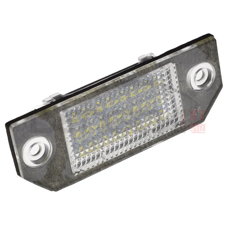 2 шт. Voiture светодиодный светильник Nombre de Plays D'immatriculation Lampe 6 Вт 12 в 24 белый fit pour Ford