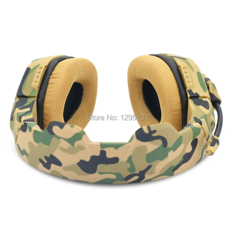 ONIKUMA K1 Camouflage Deep Bass Gaming Headset Noise cancelling Headphones Stereo Subwoofer Headphones for PS4 XBOX ONE PC  (21)