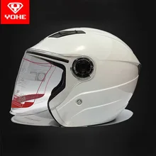 Abs yohe capacetes verão meia face capacete da motocicleta moto de motocross moto capacetes yh-837 tamanho m l xl xxl