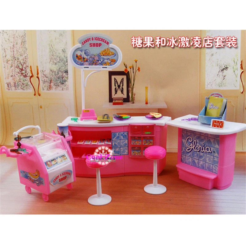 barbie doll ice cream shop