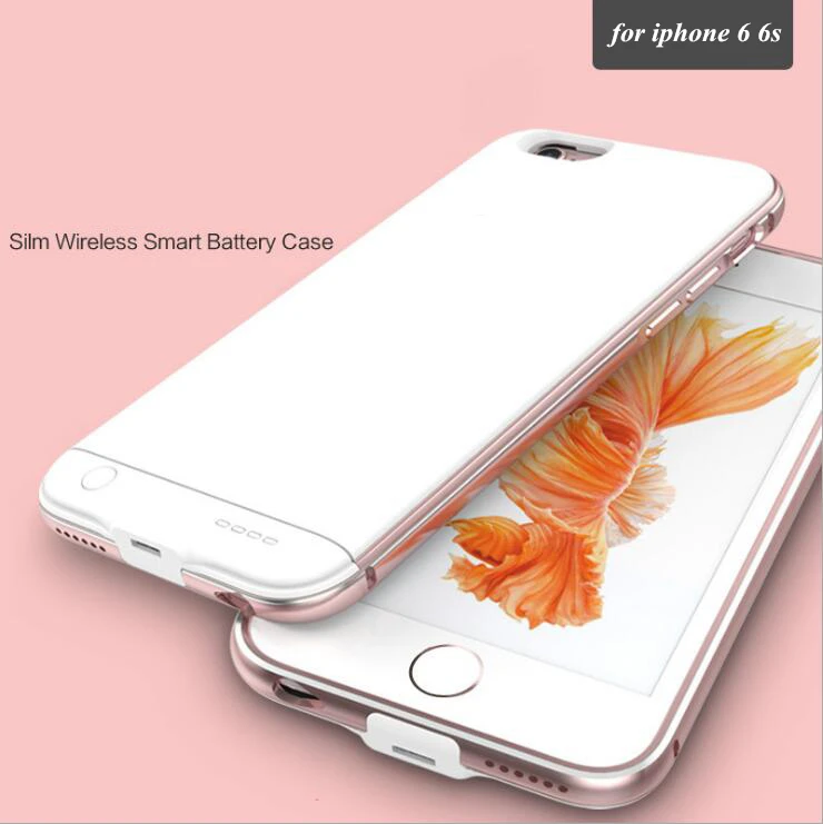 imágenes para 2017 súper materiales ultra-delgada para apple iphone 6 6s 4.7 caja de batería 2300 mah ultra thin cubierta del cargador de reserva de energía inteligente imágenes para 2017 súper materiales ultra-delgada para apple iphone 6 6s 4.7 caja de batería 2300 mah ultra thin cubierta del cargador de reserva de energía inteligente