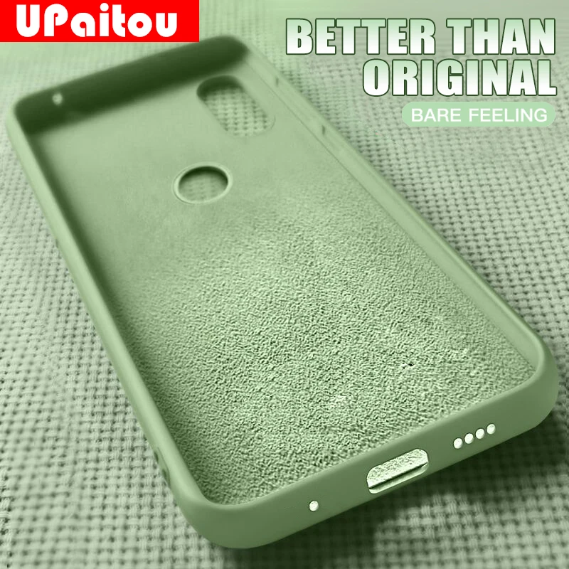 

UPaitou Silicone Cases For Huawei Honor 10i 20i 10 20 Lite 8 Pro 8S 8A 8X Max Soft Solid Candy Color Case For Honor 10i Case