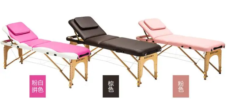 

Foldable massage table for household use, portable massage table for physical therapy.