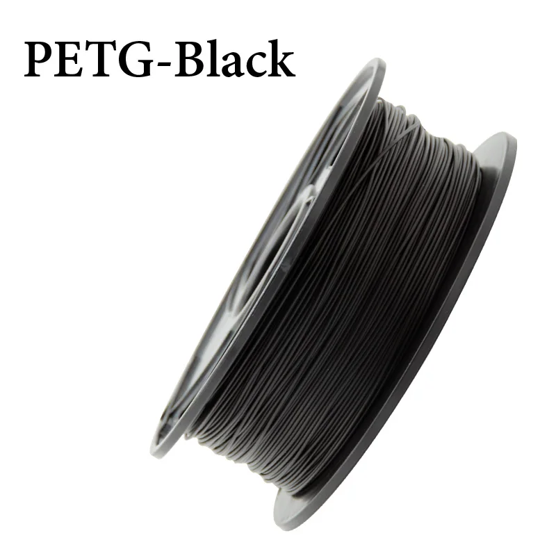 PLA ABS Гибкая нить для 3d принтера PETG 1,75 мм 1 кг/0,8 кг пластиковая нить материал для Createbot/MakerBot/RepRap высокое качество - Цвет: petg black