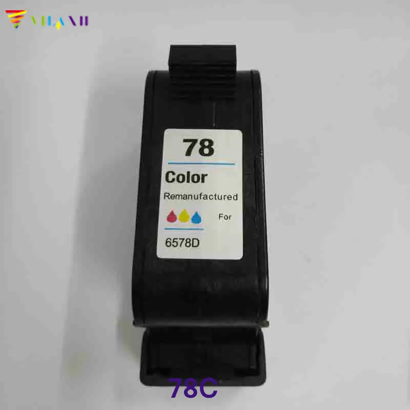 

1PK Compatible Ink Cartridge For HP 78 XL Color Reman Ink Cartridge for PSC 750 750xi 940 950 Deskjet P1000