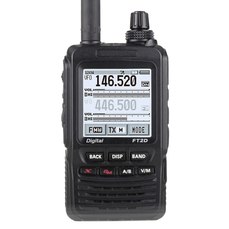 General walkie talkie for YAESU FT2DR Dual Band 140 174/420 470 MHz FM