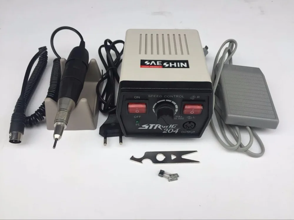 

Jewelry Tools Micromotor Strong 204 Korea micromotor, goldsmith tools engraver 102/102L handpiece