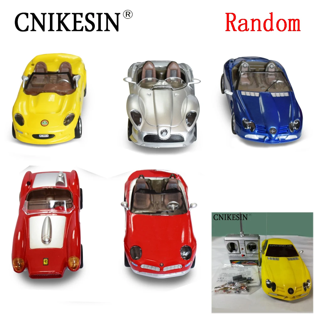 

CNIKESIN Diy Car 9901 Remote Control Car Kit Diy Electronic Parts Production Suite ( Shipping Random style + no battery)