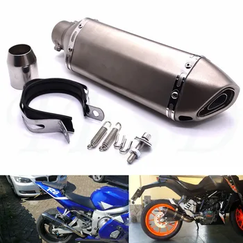 

Universal 36 51mm motorcycle modified Akrapovic exhaust pipe muffler For Yamaha FZ1 FZ6 FZ8 FZ6R XJ6 MT-07 MT09 MT-09 SR FZ9 R6