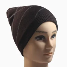 Модные новые унисекс Зимние жаккардовые вязанные шапки фланелевые шапки теплые плюшевые шапочки Skullies Bonnet 4 цвета