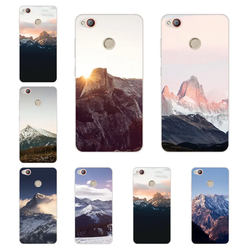 

zte nubia m2 lite N1 N2 N3 z11 mini s Case mountain peak Soft TPU Back Cover for zte nubia m2 lite Phone protect Bags cases