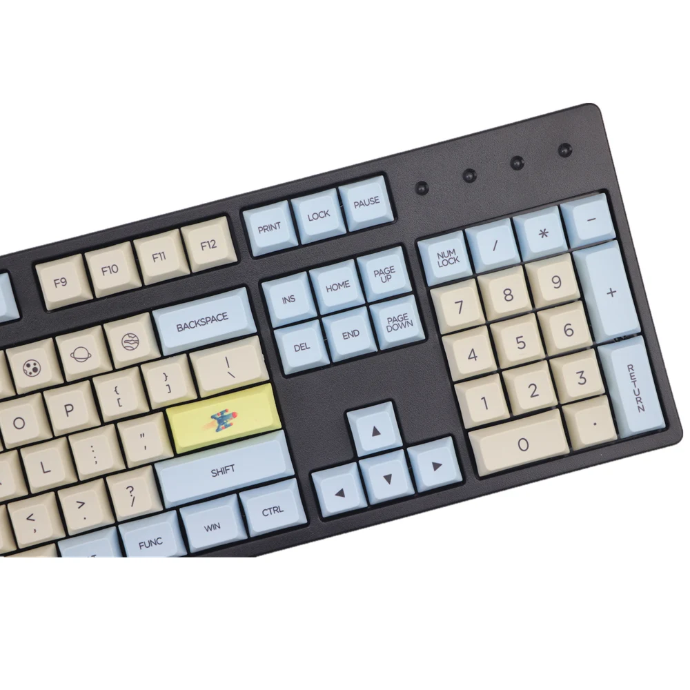 Moon посадочный профиль XDA keycap 121 клавиш краситель сублимированный для MX переключатели механическая клавиатура колпачки