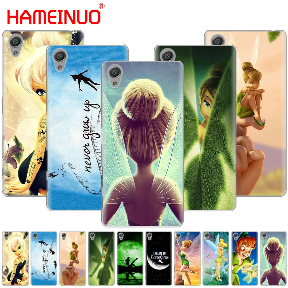 

Peter Pan Wendy Tinkerbell Tinker bell Cover Case for sony xperia C6 XA1 XA2 XA ULTRA X XP L1 L2 X XZ1 compact XR/XZ PREMIUM