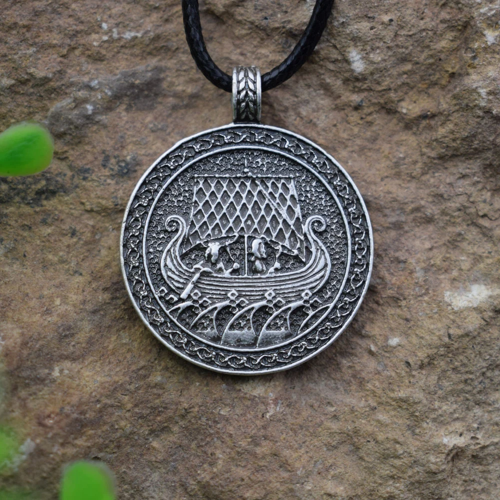 Ожерелье с кораблем Norse ожерелье лодкой SanLan|pendant necklace|viking necklacejewelry necklace |