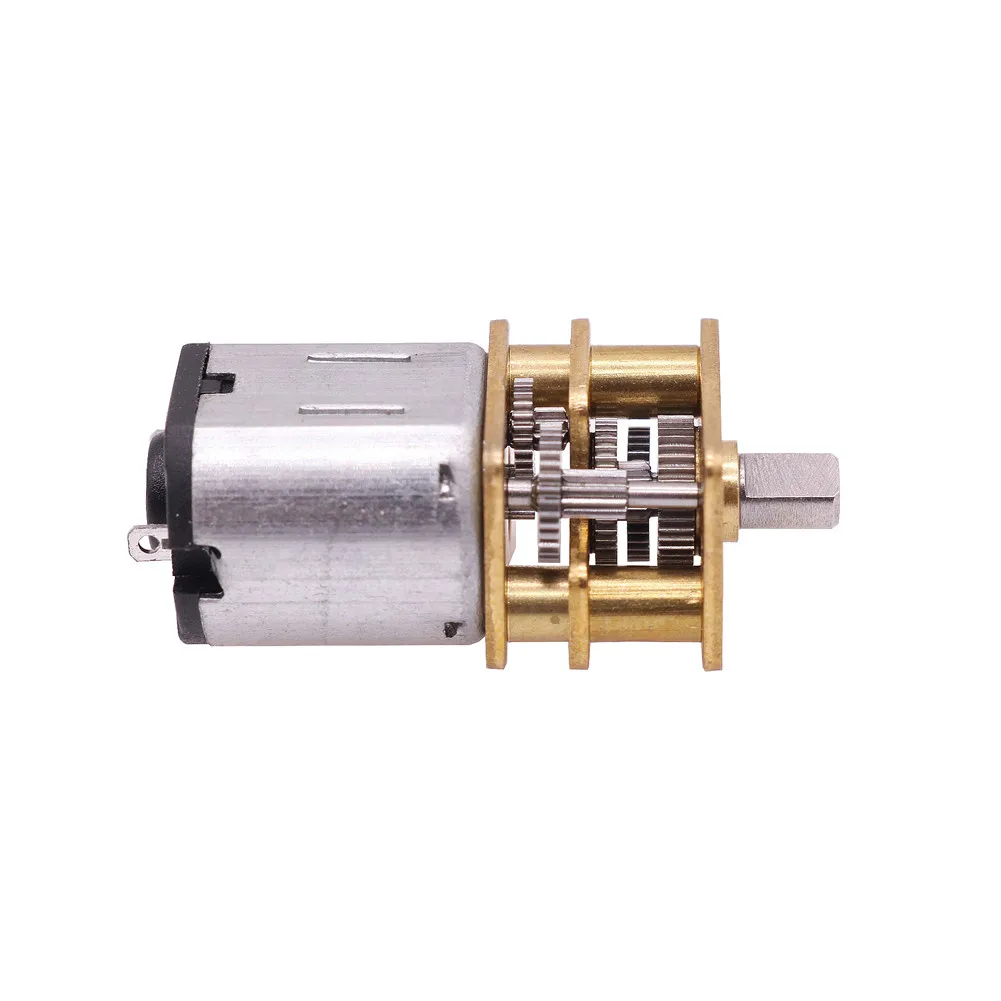 

1 Pcs 21.1*12*10mm Deceleration Motor Brush Dc Motor Rated Speed 5-2000rpm Intelligent Door Lock Motor Low Speed Small Motor