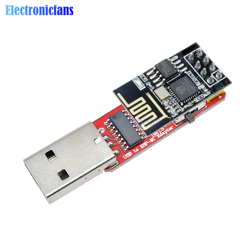 CH340 USB к ESP8266 серийный ESP-01 ESP-01S ESP01 ESP01S беспроводной Wifi разработчик плата модуль для Arduino программист адаптер