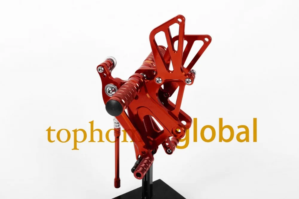 Для Honda CBR250RR 2010-2013 мотоциклетные Запчасти красный CNC Задние подножки 2011 2012 |