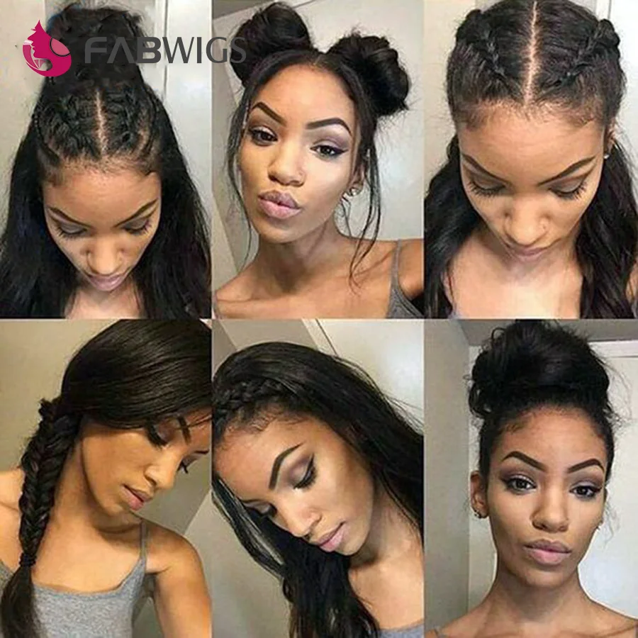 Online Peluca de cuero cabelludo falsa Peluca de encaje completo transparente nudos blanqueados invisibles Pre desplumado 13X6 Peluca de pelo humano de cuero cabelludo falso frontal Remy