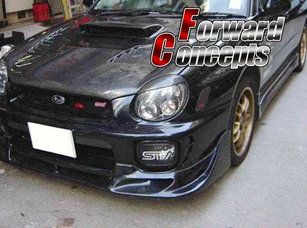 Для углеродного волокна 02-03 IMPREZA WRX STI GDA GDB GEN-7 JU фары для бровей Веки