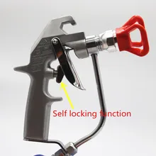 Профессиональный высокого давления безвоздушный Краскораспылитель 7/" насадка колпачок безвоздушного Клеевой пистолет для безвоздушного распылителя краски