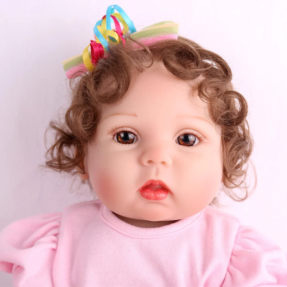45 см Reborn Baby Dolls виниловые Силиконовые Реалистичные живые мягкие детские игрушки