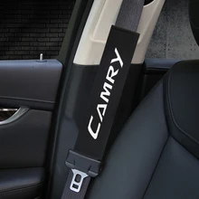 Автомобильный Стайлинг защиты подушки под плечи чехол для Toyota camry авто чехол наклейки аксессуары для автомобиля-Стайлинг 2 шт./лот
