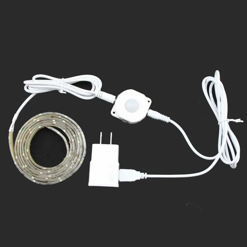 

Infrared Body Movement Sensor Automatic Switch Waterproof Flexible Light Bar LED Night Light Home Decoration Children Bed Lamp