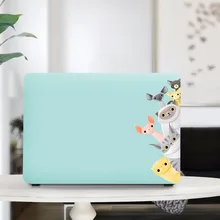 Чехол для ноутбука Macbook air pro retina 13 13,3 15 12 Жесткий Чехол для ноутбука apple Touchbar 13/15 чехол с животным принтом