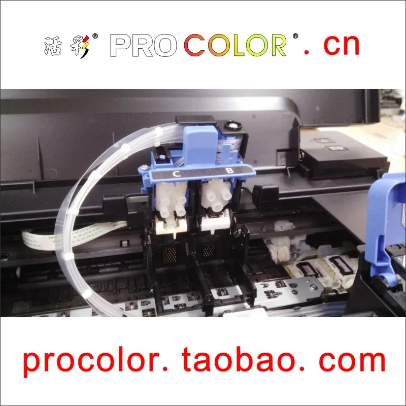 PROCOLOR GI-490 BK набор чернил для canon PIXMA G1400 G2400 G3400 G 2410 3410 1400 2400 3400 чернильный бак струйных принтеров