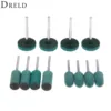 DRELD 3Pcs/lot Rubber Grinding Head Polishing Buffing Wheel for Electric Mini Grinder Dremel Rotary Tools Cylinder/Bullet/T Type ► Photo 1/6