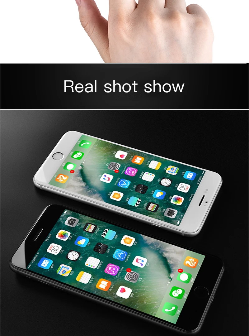 RZP 3D изогнутое Полное покрытие экрана протектор для iPhone 11 Pro X XR XS Max 7 6S 8 Plus закаленное стекло на iPhone 7 11 6 пленка