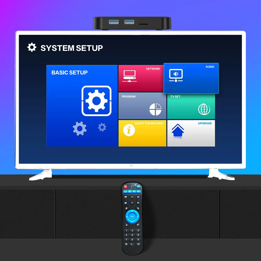 Приставка Смарт ТВ Z69 MAXII Android Восьмиядерный процессор Amlogic S912 4K HDR 3 Гб/32 ГБ 2 4G и 5G Wi