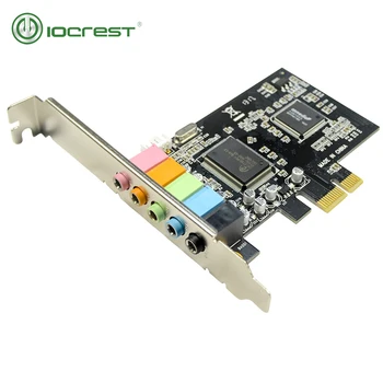 

IOCRESR 5.1 Channel PCI-e x1 Sound Card Asmedia 1083 chipset
